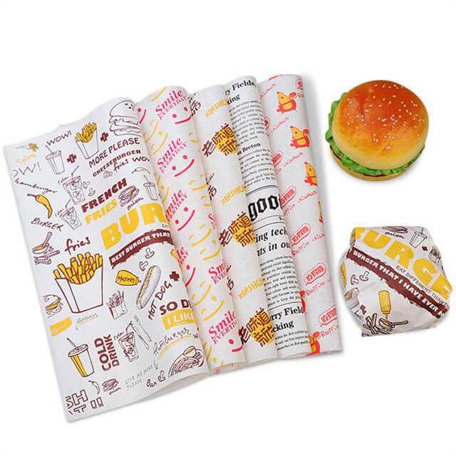 Printed Food Paper | Custom Food Wrapping Paper