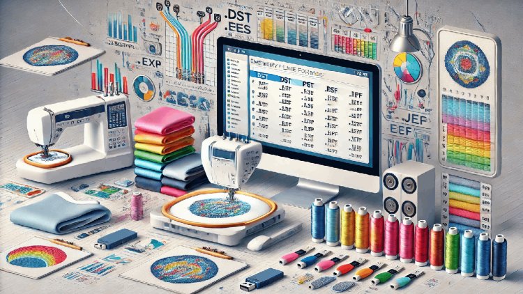 The Digital Foundation of Embroidery: Decoding the Embroidery Files Format